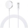 Tech-protect Ultraboost USB-C magnetická nabíjačka na Apple Watch 1.2m, biela