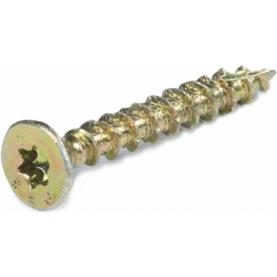 Vrut do dreva ZH TORX zinok žltý, 50ks, 3x30, EXTOL PREMIUM