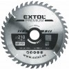EXTOL PREMIUM Pílový kotúč s SK plátkami 210x3,2x30mm 24z, 8803236