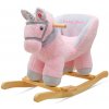 Hojdacia hračka s melódiou Baby Mix Unicorn pink