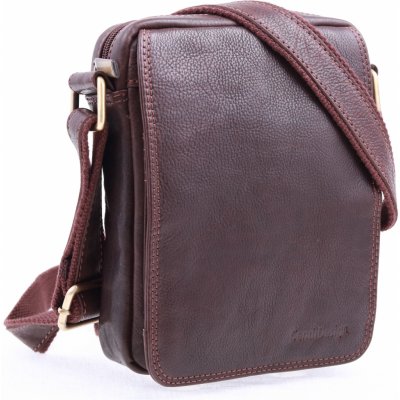 Sendi Design pánská kožená crossbody taška CT52006 hnědá od 57,31 € -  Heureka.sk