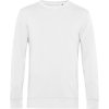 B&C Mikina B&C Inspire Crew Neck, pánská COT01U31B00100-white Bílá XS