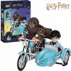 CubicFun 3D puzzle Harry Potter: Hagridova lietajúca motorka 197 ks