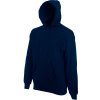 Fruit of the Loom Mikina Classic Hooded Sweat s kapucí COT-162208a3604 XL Navy deep