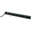 APC RACK PDU BASIC ZERO U 10A 230V napäťová distribučná jednotka (PDU) 15 AC zásuvky/AC zásuviek 0U Čierna (AP9568)