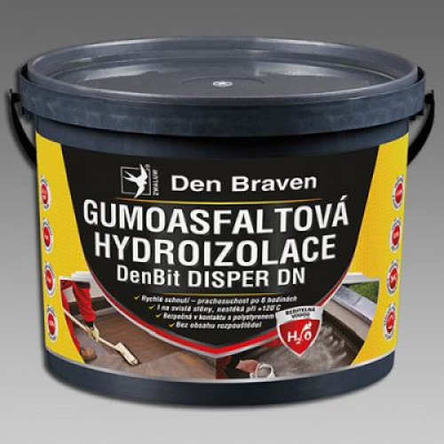 Den Braven DB/DenBit DISPER DN gumoasfalt.hydroizolácia 5kg