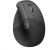 Logitech bezdrôtová ergonomická myš Lift Vertical for Business - čierna, 910-006494
