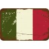 Ceduľa vlajka Taliansko 30cm x 20cm Plechová tabuľa