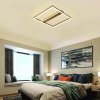 NEDES J3361/G Stropné LED svietidlo s diaľkovým ovládačom 60W, 3000K-6500K, 3900lm, IP20, zlatá