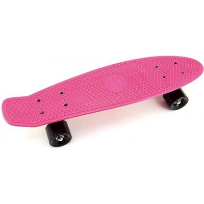 Teddies Skateboard – pennyboard – ružová farba 8592190840075