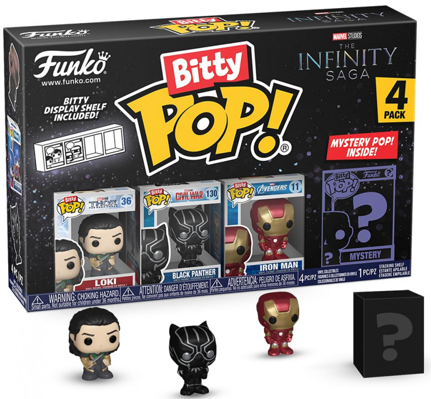 Funko Bitty POP! Marvel - Infinity Saga Loki 4-pack