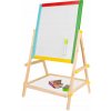 Kruzzel Multifunkčná obojstranná tabuľa pre deti 42 x 35 cm