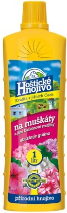 Nohel Garden Hnojivo HOŠTICKÉ na muškáty s guánom 1 l