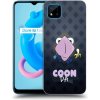 Picasee silikónový čierny obal pre Realme C11 (2021) - COONDA chlupatka - tmavá