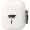 Karl Lagerfeld 3D Logo NFT Karl Head silikónový obal pre AirPods 1 / 2 - biely 3666339087838 - možnosť vrátiť tovar ZADARMO do 30tich dní
