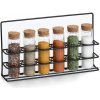 ZELLER Stojan na korenie 6x55ml sklenené nádobky