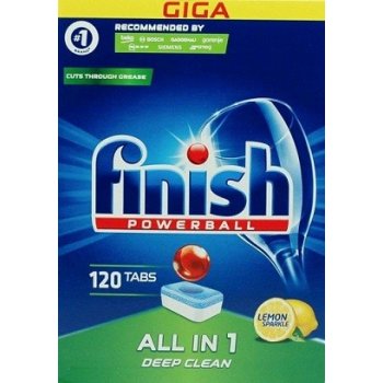 Finish All-in-1 Tablety do umývačky Lemon 120 ks