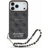 Guess PU 4G MagSafe Strap Limited Edition 299 Zadní Kryt pro iPhone 17 Pro Max Black