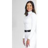 FAGER Tričko na preteky Emma Fager, s dlhým rukávom, dámske, biele Veľkosť: XXL