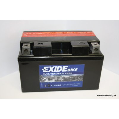 Exide YTZ10-BS, ETZ10-BS