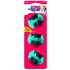 Akčná lopta KONG Squeezz - 3 kusy, veľkosť M: Ø cca 6 cm