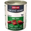 Animonda Gran Carno Fleisch Adult hovädzie & zverina 400 g