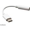 Akasa AK-CBCA27-10WH USB Type-C/jack audio adaptér