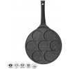 GRANDE Panvica na lievance granit 7x smajlík 27 cm