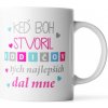Sablio Hrnek Když Bůh stvořil rodiče - 200 ml - espresso