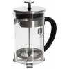 BERLINGERHAUS Kanvička na čaj a kávu French Press 350 ml čierna BH-1786