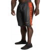 Gasp NO1 MESH SHORTS BLACK/FLAME šortky čierno-oranžové