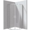 Deante Funkia Evo sprchovací kút 90x90 cm polkruhová chromová lesklé/priehľadné sklo KYP_0099P