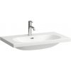 Laufen Lua - Umývadlo nábytkové 46x80 cm, s prepadom, otvor na batériu, biela H8100870001041