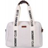 Childhome Prebaľovacia Taška Mommy Club Signature Teddy Off White