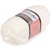 Pletacia ženilková priadza Velour 100 g - (841) krémová najsvet.