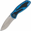 KERSHAW Ken Onion BLUR Assisted Folding Knife, Navy Blue/Stonewashed K-1670NBSW
