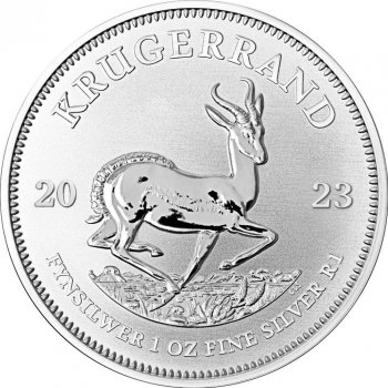 South African Mint Krugerrand Silver 1 Oz