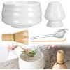 5-DIELNA SÚPRAVA NA ČAJ MATCHA, MISKA NA MATCHA, METLIČKA NA MATCHA