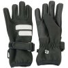 Pidilidi PD1126-10 detské softshellové prstové rukavice čierne