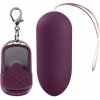Vibračné vajíčko Shots Toys Wireless Big fialové, vodeodolné vibračné vajíčko s diaľkovým ovládaním 8 x 3,4 cm