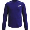 Detská športová mikina cez hlavu Under Armour RIVAL TERRY HOODIE K modrá 1377251-468 - YXL