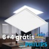 V-TAC LED panel 60×60 cm – 40 W – 4800 lm – 4000K – s napájacím zdrojom PHILIPS – balenie 6+4 zdarma Typ svetla: Denná biela 4000K