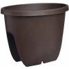Plastkon Balkónový květináč Balconia OVI na zábradlí 30 cm hnědá