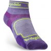 Dámské běžecké ponožky Bridgedale Trail Run Ultra Light T2 Coolmax Sport Low Womens Purple - M (5-6,5) / EU 38-40 / 23-25 cm