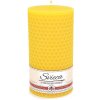 Sviečka včelí vosk žltá 110mm/60mm