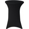Elastický poťah HOTELUM na koktailové stoly Ø80 - 85 cm, čierny, 160 g/m² HQ-XY81-BLA
