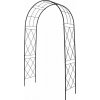 Oblúk pergola Strend Pro, záhradný, na rastliny, 120x44x219 cm