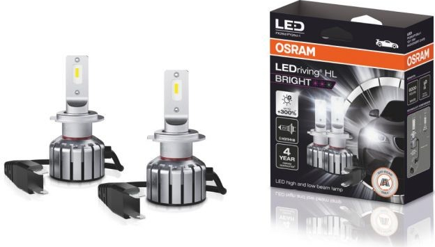 Osram 64210DWBRT-2HFB HL BRIGHT H7/H18 12V 19W LED 6000K 2ks/balenie