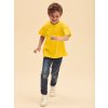 Yellow Cotton T-shirt Fruit of the Loom žltá 158-164 Fruit of the Loom 5904882087577