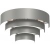 Luminex Nástenné svietidlo RINGS 2xE27/15W/230V šedá LU3515 + záruka 3 roky zadarmo + záruka 3 roky zadarmo
